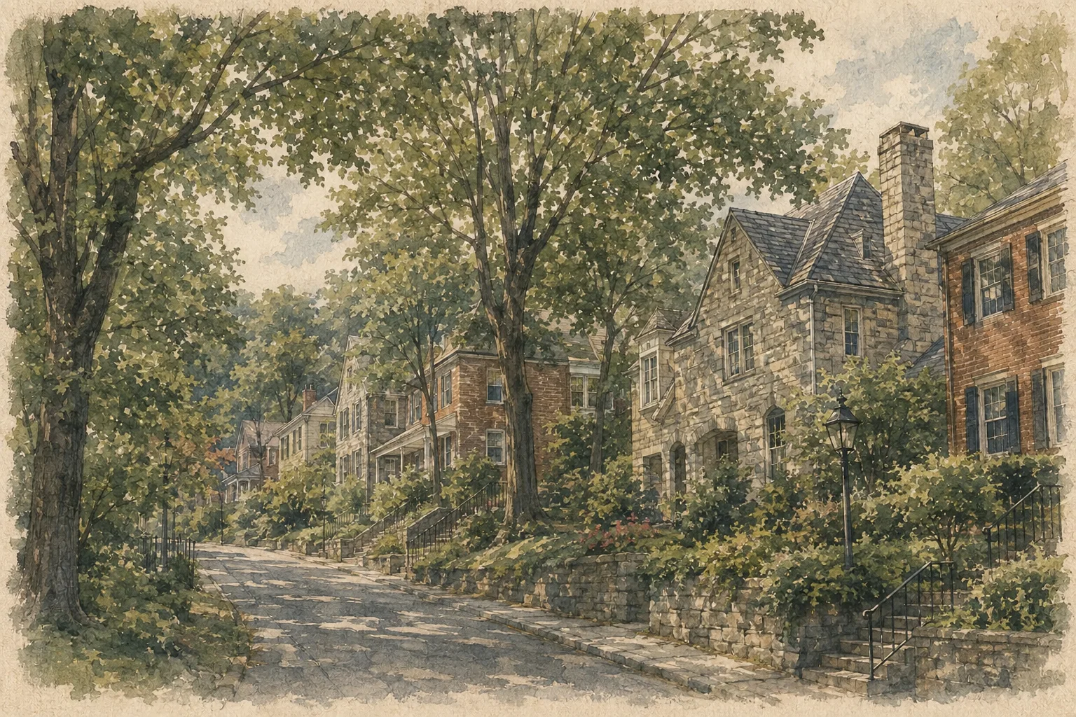 An illustration of Andorra, Philadelphia