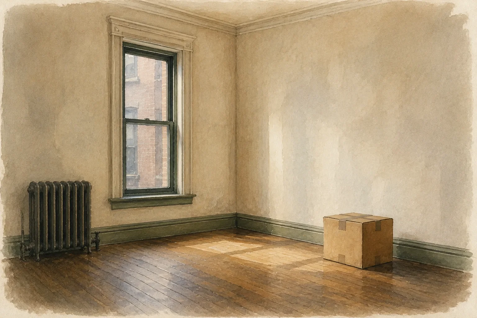 An illustration of Moving to Philadelphia, Philadelphia