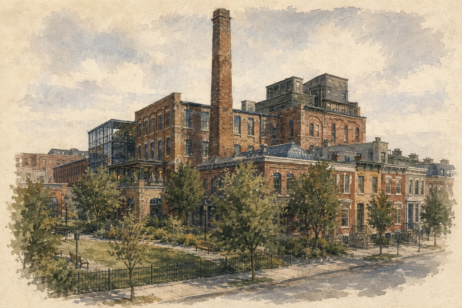 An illustration of Philadelphia Neighborhoods, Philadelphia