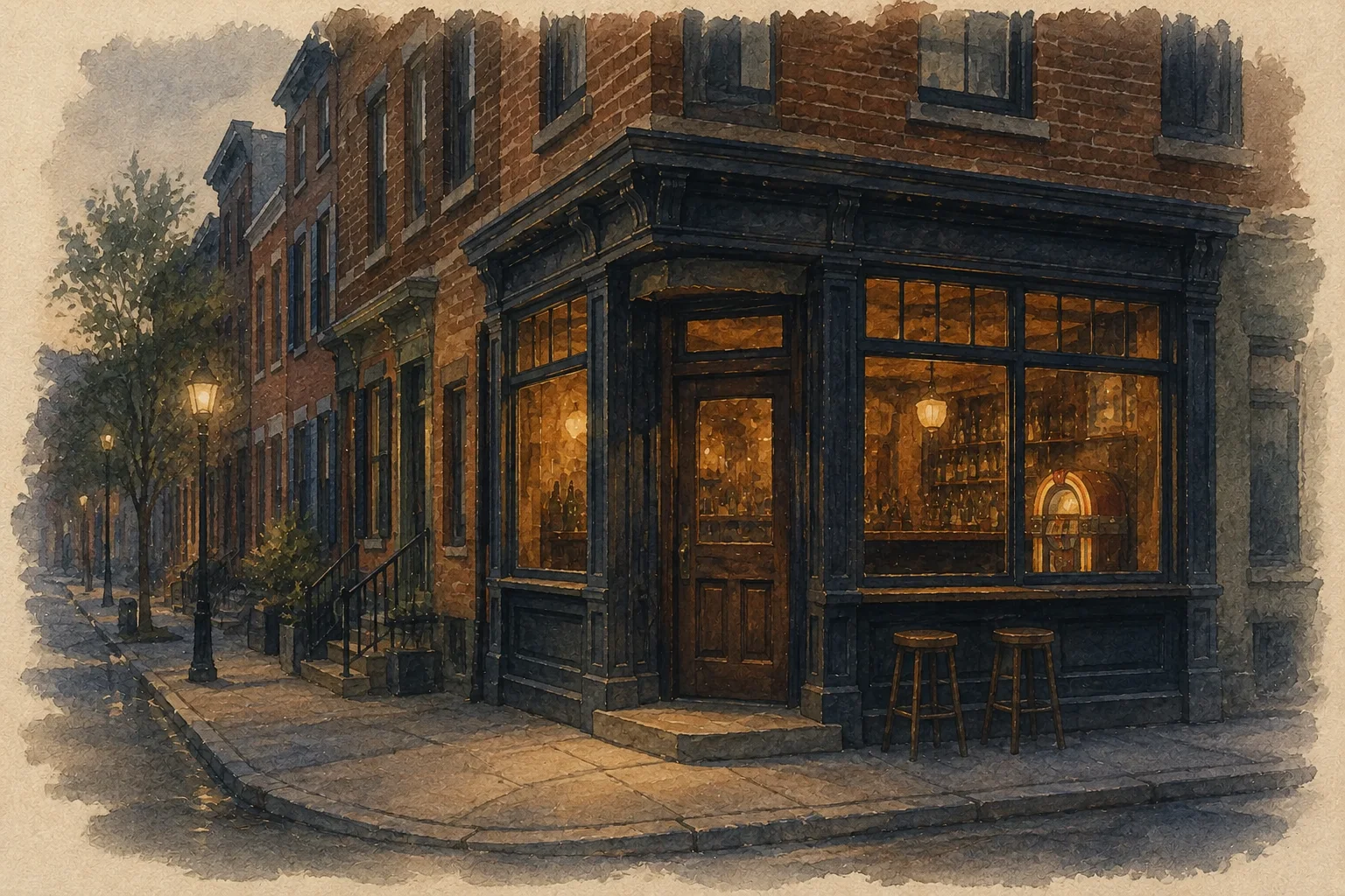 An illustration of Philadelphia Neighborhoods, Philadelphia