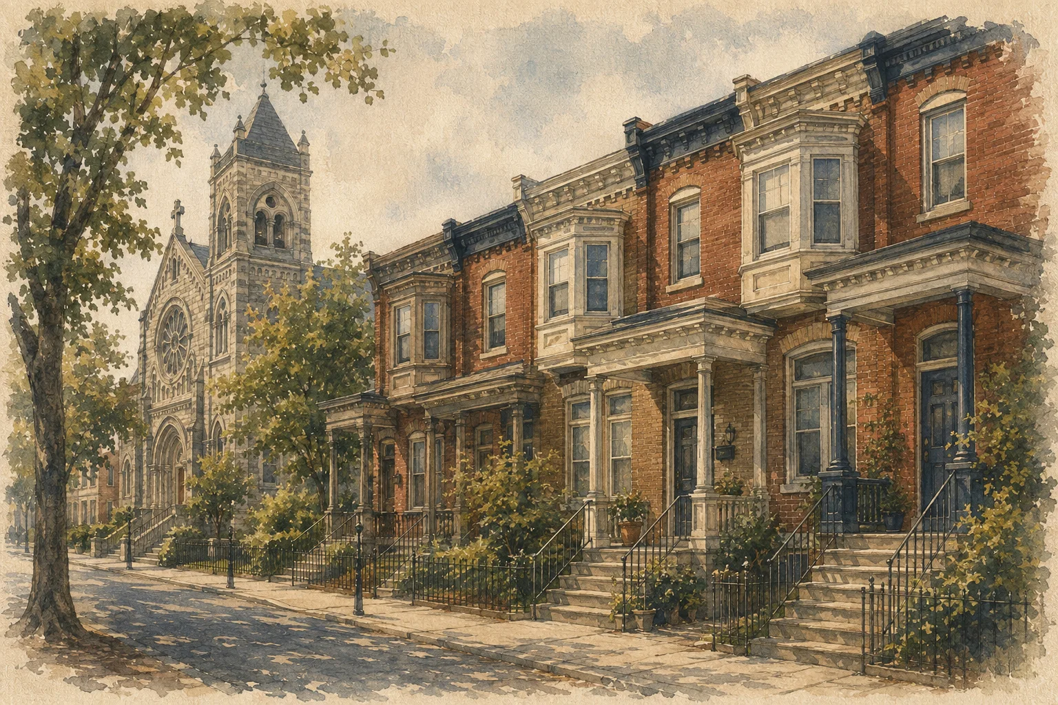 An illustration of Nicetown–Tioga, Philadelphia