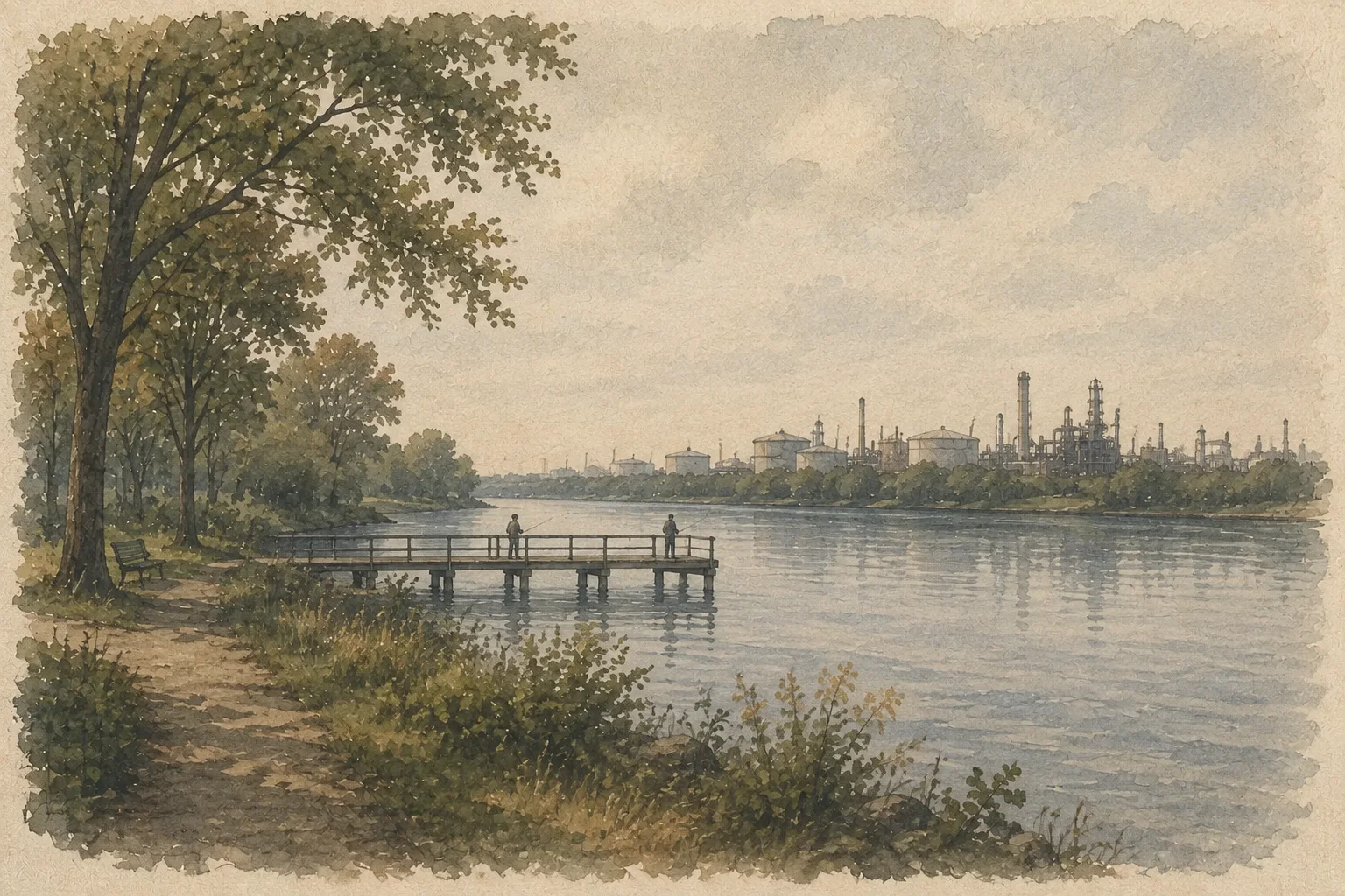 An illustration of Southwest Philadelphia, Philadelphia