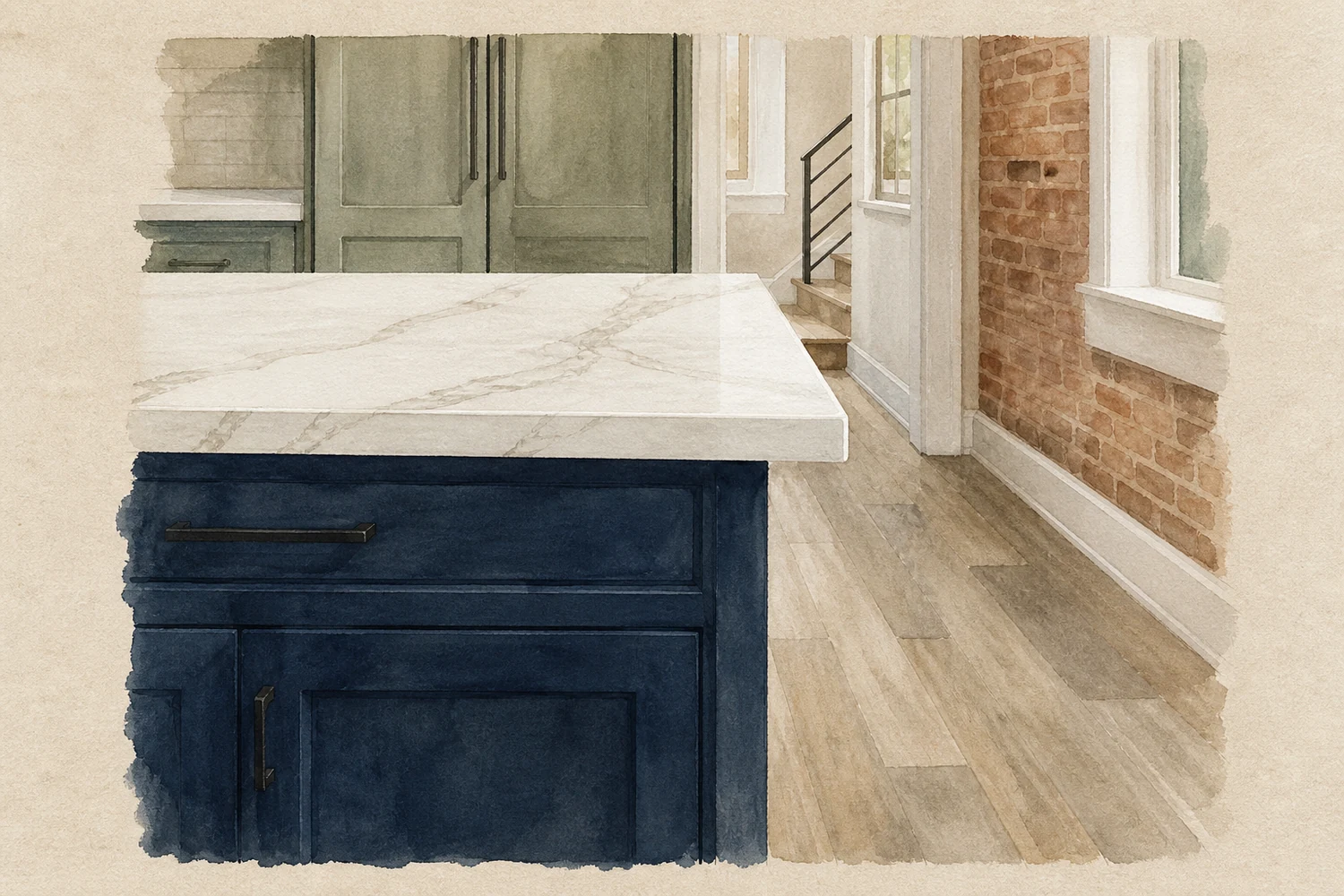 An illustration of Fairmount, Philadelphia