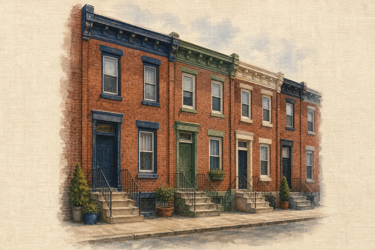 An illustration of Port Richmond, Philadelphia